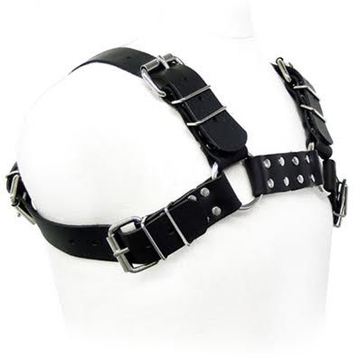 LEATHER BODY - Bull Dog Body harness i lær