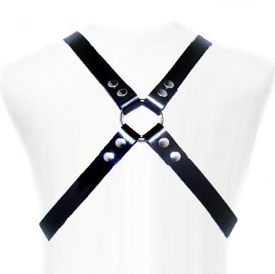 LEATHER BODY - Basic Harness i Skinn