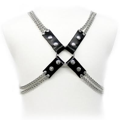 LEATHER BODY - Kjedeharness