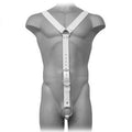 LEATHER BODY - Body harness i lær for menn