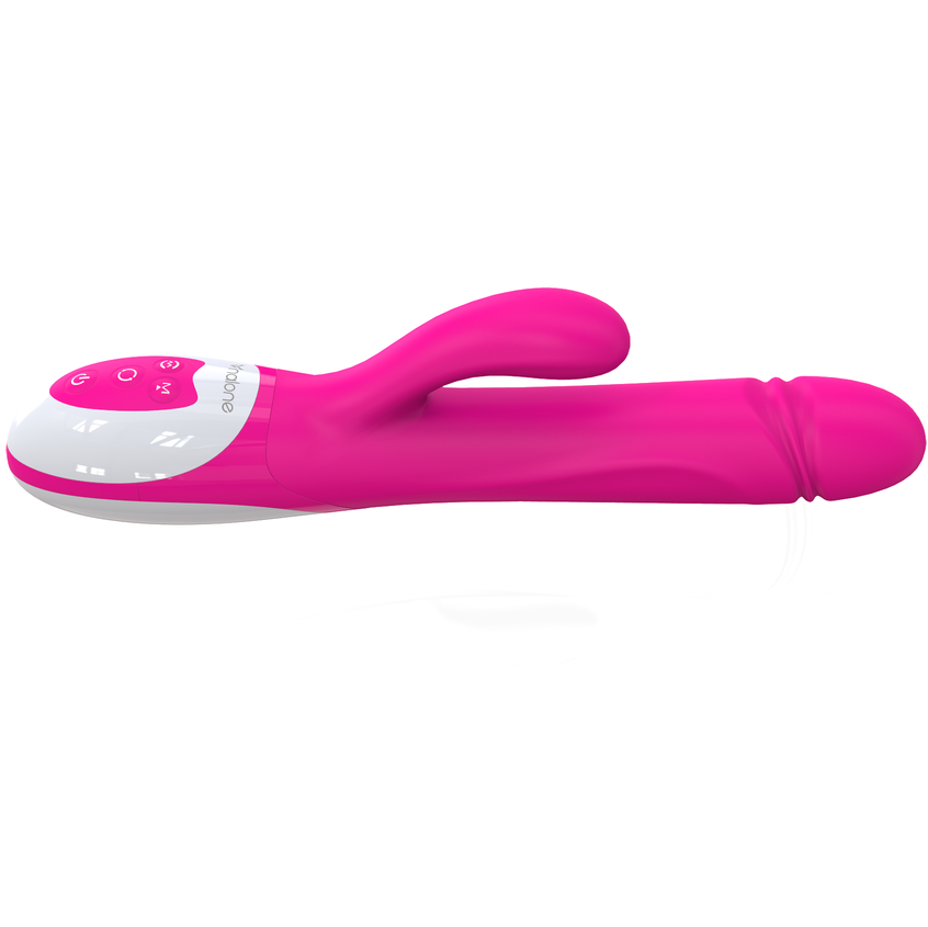 NALONE - Wave Dobbel Vibrator med Rotasjon