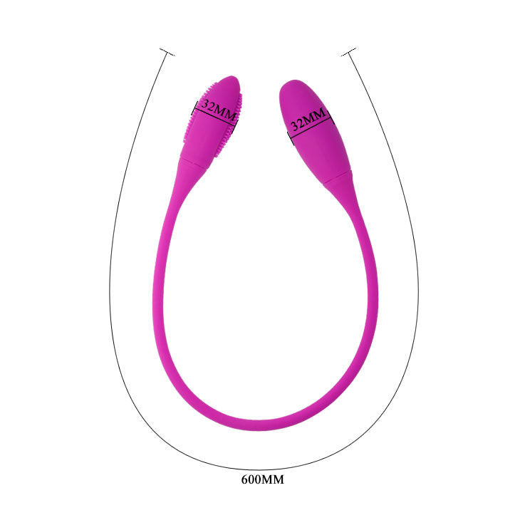 PRETTY LOVE - Snaky Deluxe Dobbel vibrator