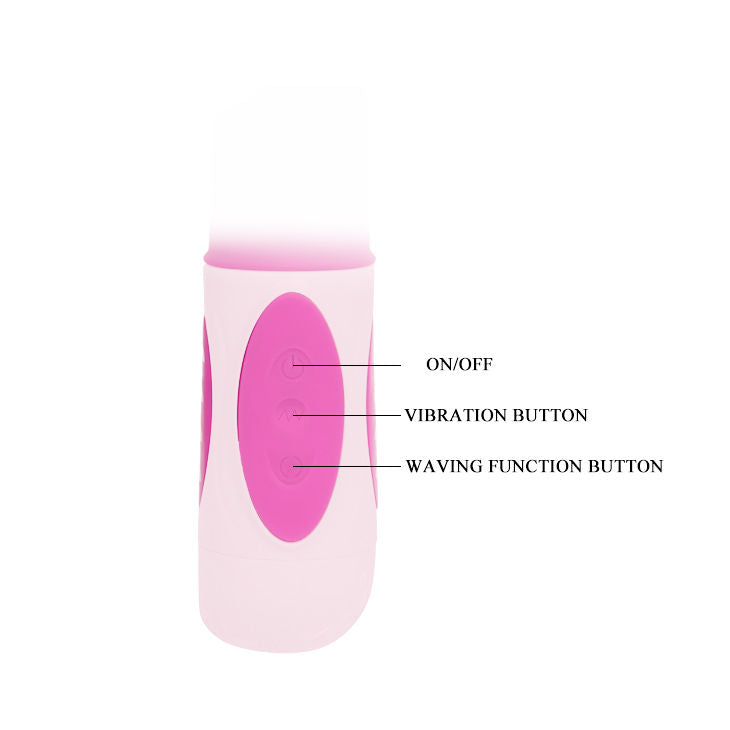 BAILE - Pretty Bunny Trippel Vibrator med Rotasjon
