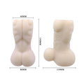 BAILE - Back Spirit Mini-masturbator med Muskeltorso