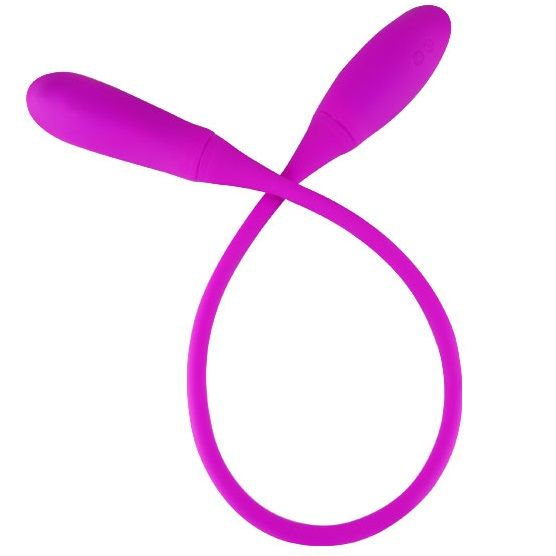 PRETTY LOVE - Smart Snaky Vibe Dobbeltsidig Vibrator 7V + 3 Tickling