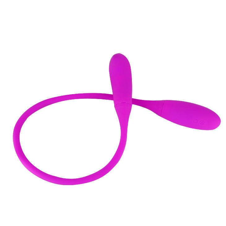 PRETTY LOVE - Smart Snaky Vibe Dobbeltsidig Vibrator 7V + 3 Tickling