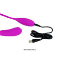 PRETTY LOVE - Smart Snaky Vibe Dobbeltsidig Vibrator 7V + 3 Tickling