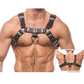 LEATHER BODY - Kjedeharness III