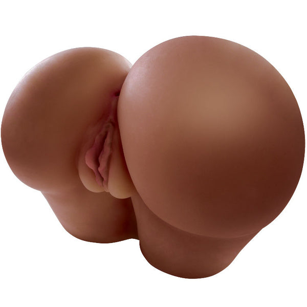 EXTREME TOYZ - Fuck Me Silly Masturbator med vagina og rumpe Sort