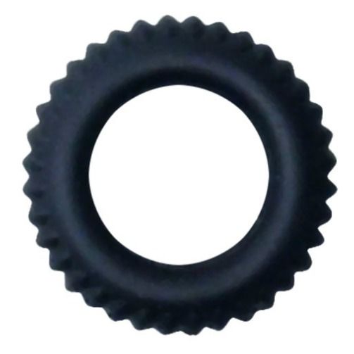 BAILE - Titan Penisring i Silikon Sort 1,9 cm