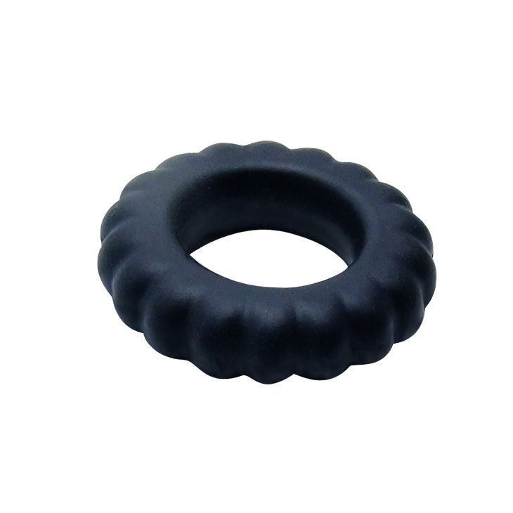 BAILE - Titan Penisring i Silikon Sort 2 cm