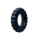 BAILE - Titan Penisring i Silikon Sort 2 cm