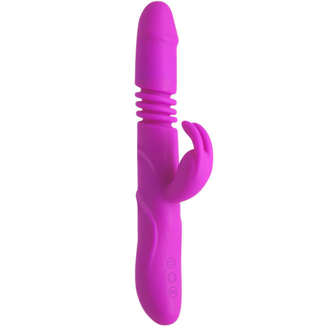 PRETTY LOVE - Ward Rabbitvibrator med Rotasjon og Opp/Ned