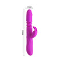 PRETTY LOVE - Ward Rabbitvibrator med Rotasjon og Opp/Ned