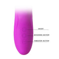 PRETTY LOVE - Ward Rabbitvibrator med Rotasjon og Opp/Ned