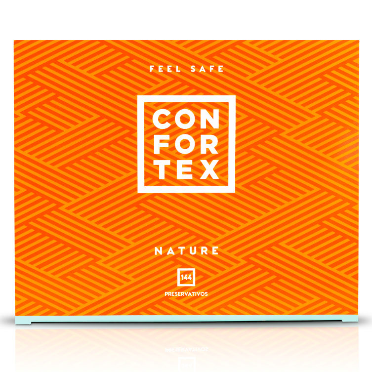 CONFORTEX - Nature Tykke Kondomer 144 stk