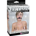 FETISH FANTASY EXTREME - Deluxe Ball-gag med Brystvorteklemmer