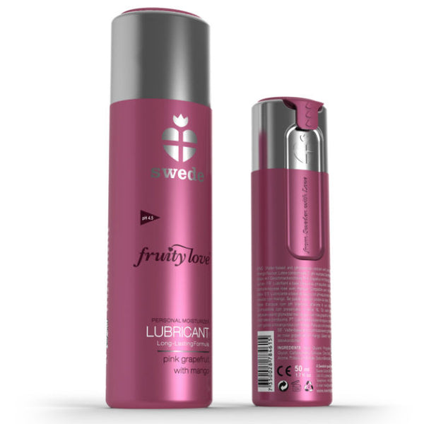 SWEDE - Fruity Love glidemiddel Rosa grapefrukt med mango 50 ml