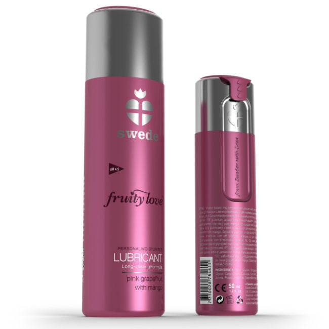 SWEDE - Fruity Love glidemiddel Rosa grapefrukt med mango 50 ml
