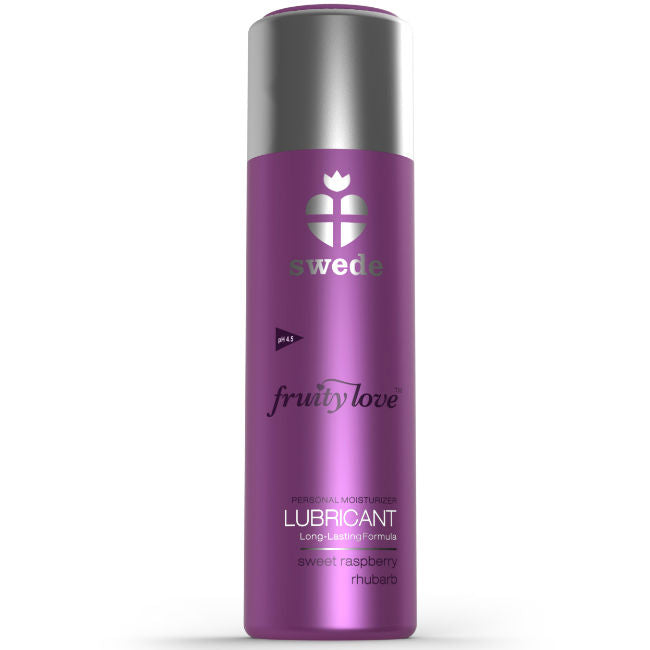 SWEDE - Fruity Love glidemiddel Bringebær Rabarbra 100 ml