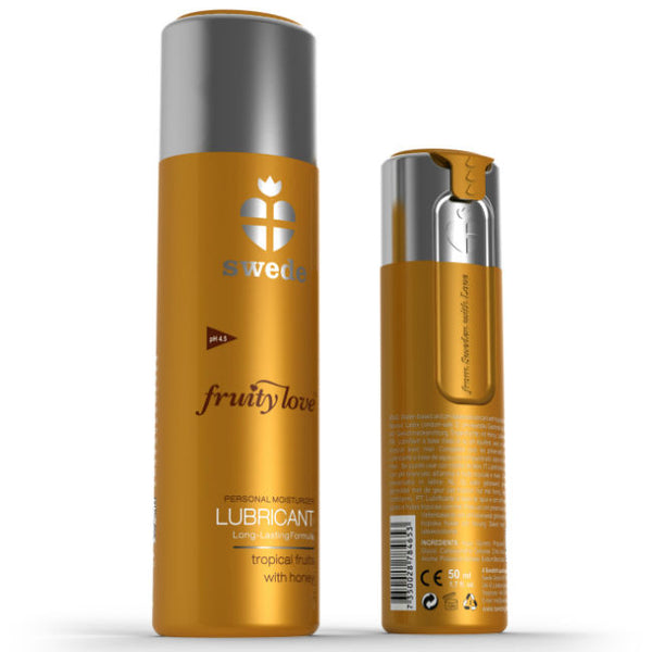 SWEDE - Fruity Love Vannbasert glidemiddel Tropisk Frukt & Honning 100 ml