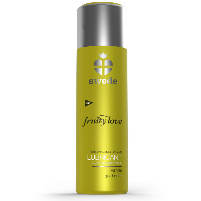 SWEDE - Fruity Love glidemiddel Vanilje gullpære 100 ml