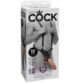 KING COCK - Hul Strap-on Hudfarge 28 cm