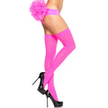LEG AVENUE - Knestrømper i Nylon Neonrosa
