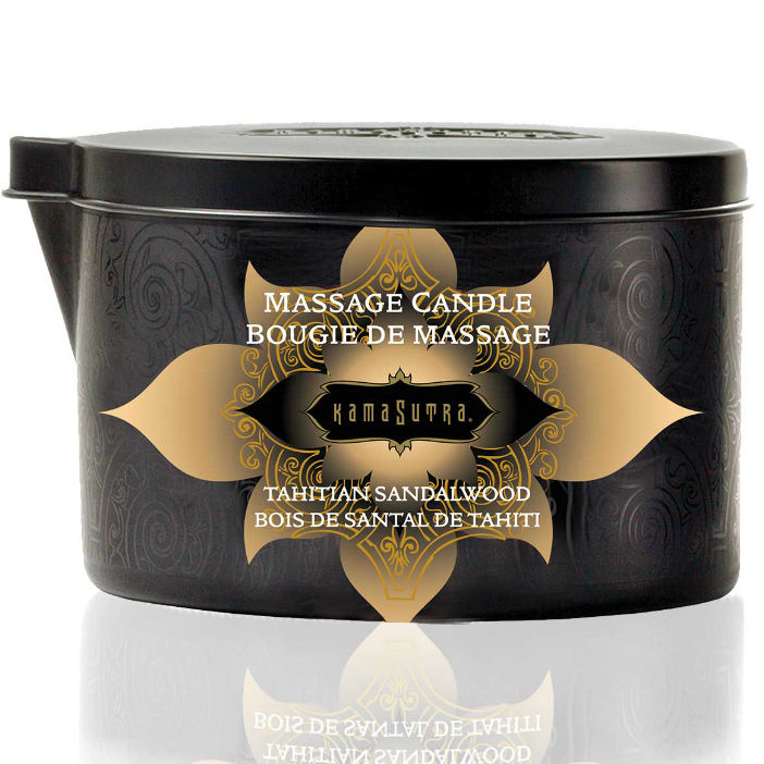 KAMASUTRA - Vanilje & Sandeltre Massasjelys 170 g