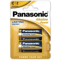 PANASONIC - C Alkalisk Batteri 2-pk