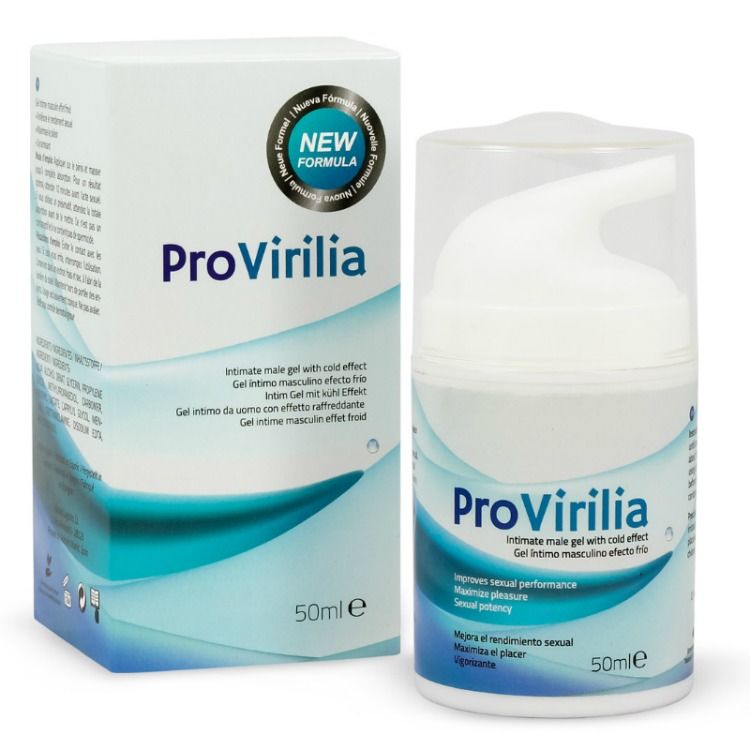 500 COSMETICS - Provirilia Ytelsesgel for menn med kjølende effekt 50 ml