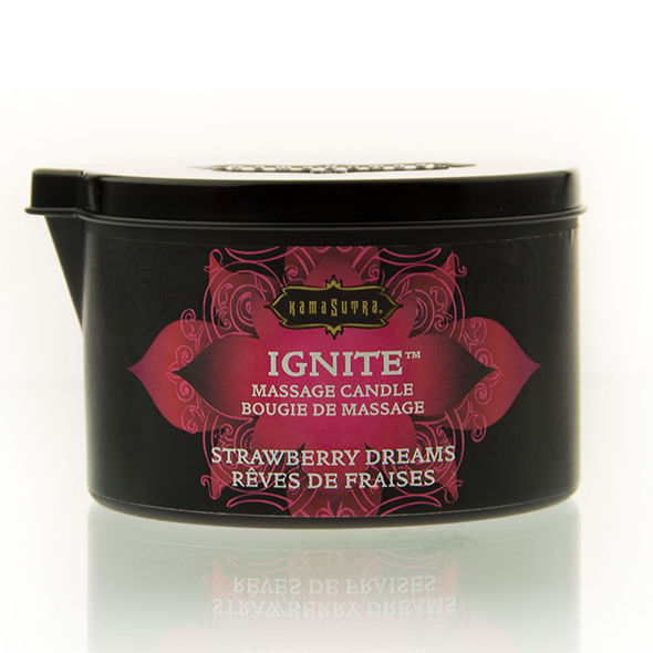 KAMASUTRA - Strawberry Dreams Massasjelys 170 g