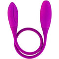 PRETTY LOVE - Smart Snaky Vibe Dobbeltsidig Vibrator 7V + 3 Tickling