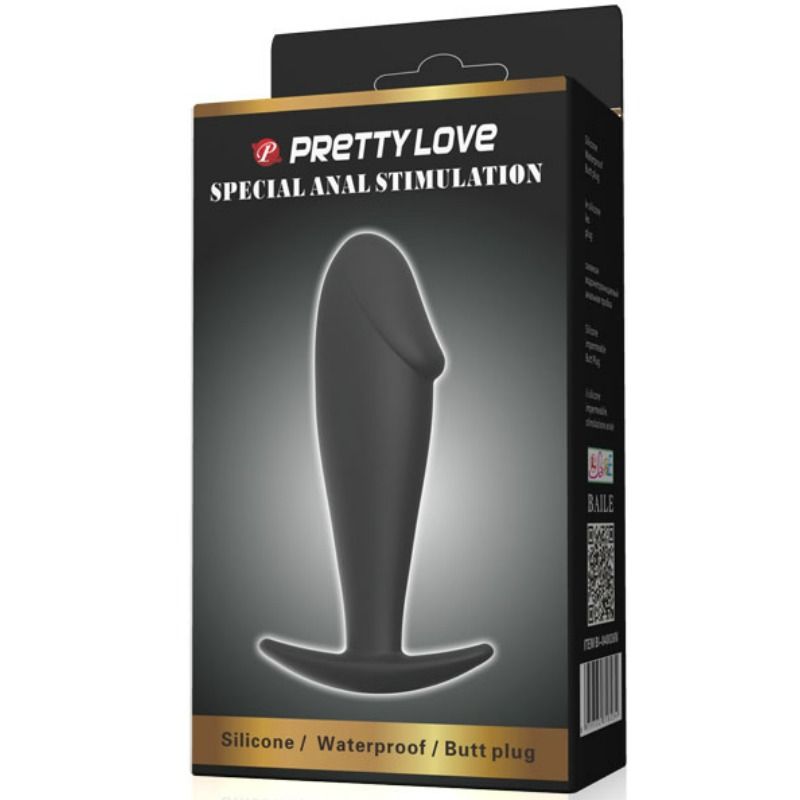 PRETTY LOVE - Silikon Analplugg Penisform