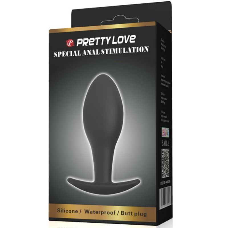 PRETTY LOVE - Ergonomisk Silikon Analplugg Ankerform 8,5 cm