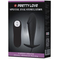 PRETTY LOVE - Silikon Analplugg Penisform 12 Vibrasjonsmoduser