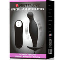PRETTY LOVE - Silikon Analplugg 12 Vibrasjonsmoduser