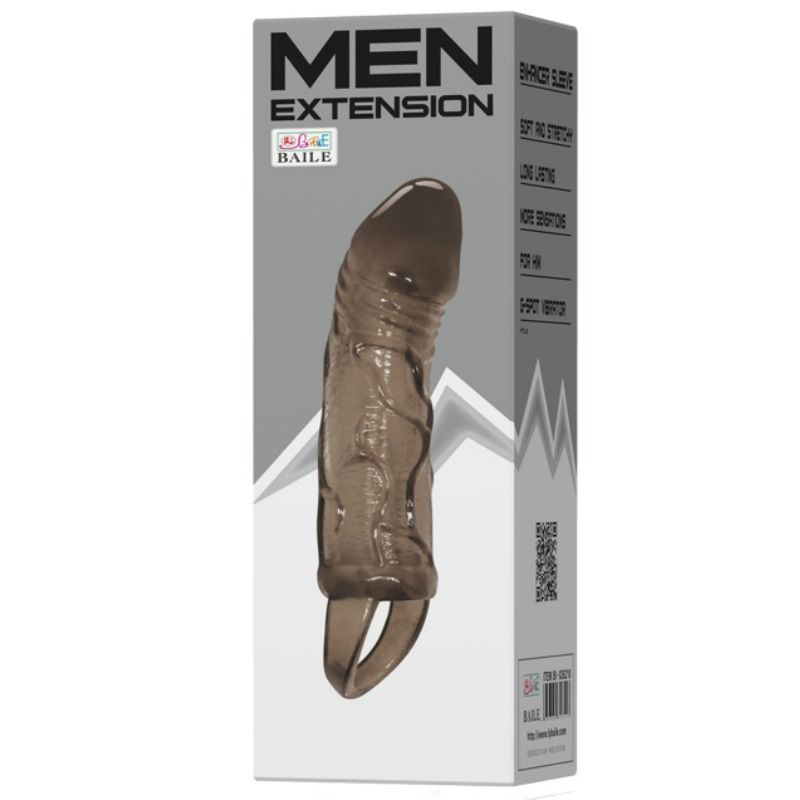 BAILE - Hul Strap-on Sort 13,5 cm