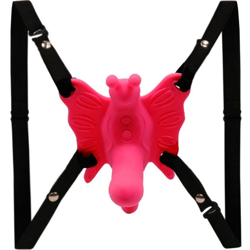 BAILE - Ultra Passionate Butterfly-sele med Fjernkontroll 30 Moduser