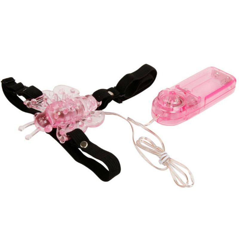 BAILE - Vibrerende Butterfly med sele