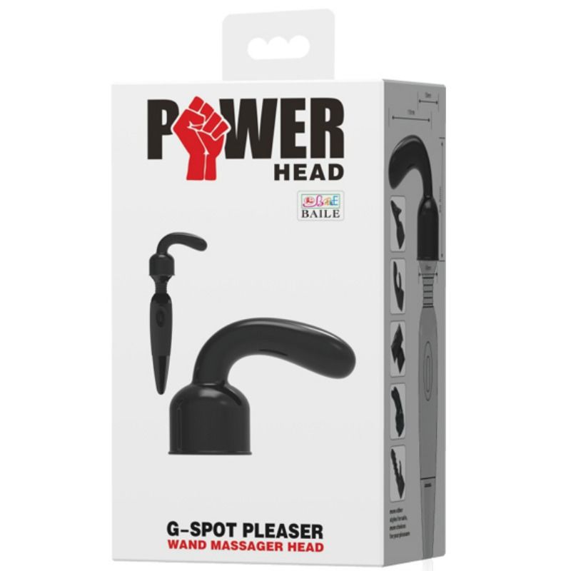 BAILE - Power Head Utskiftbart Massasjehode for G-punkt