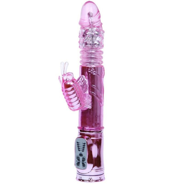 BAILE - Oppladbar Rabbitvibrator med Rotasjon og Pulsering