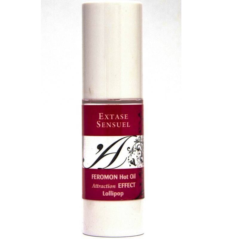 EXTASE SENSUAL - Varmende massasjeolje med feromoner Slikkepinne 30 ml