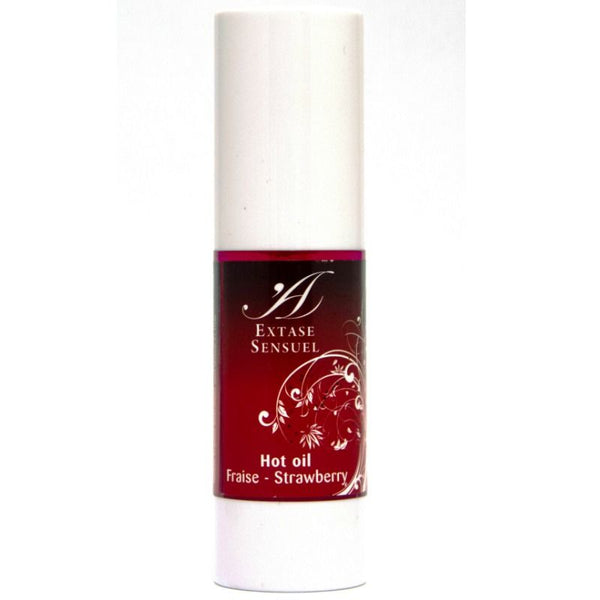 EXTASE SENSUAL - Varmende stimulerende olje Jordbær 30 ml