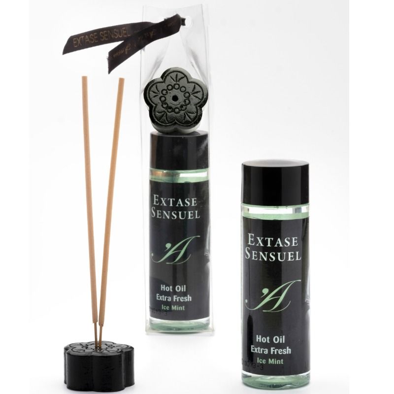 EXTASE SENSUAL - Massasjeolje Kjølende Mynte & Eukalyptus 100 ml