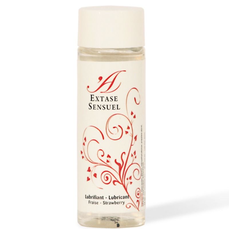 EXTASE SENSUAL - Glidemiddel med smak Jordbær 100 ml