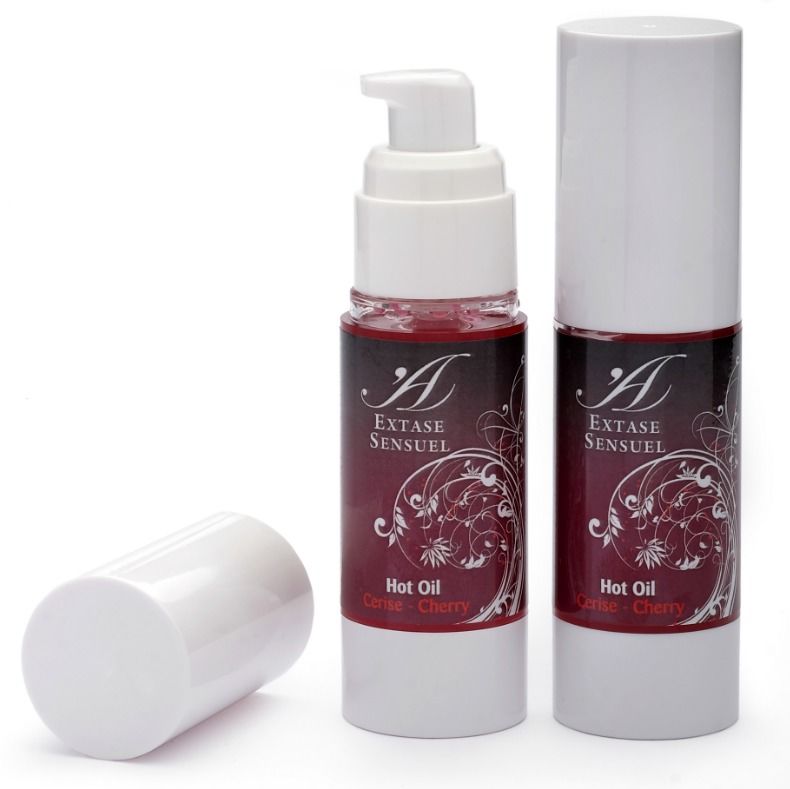 EXTASE SENSUAL - Stimulerende varmeolje Kirsebær 30 ml