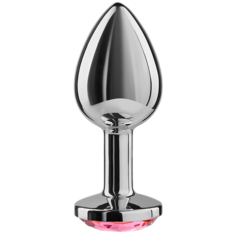 SECRETPLAY - Analplugg Aluminium Fuchsia 8 cm