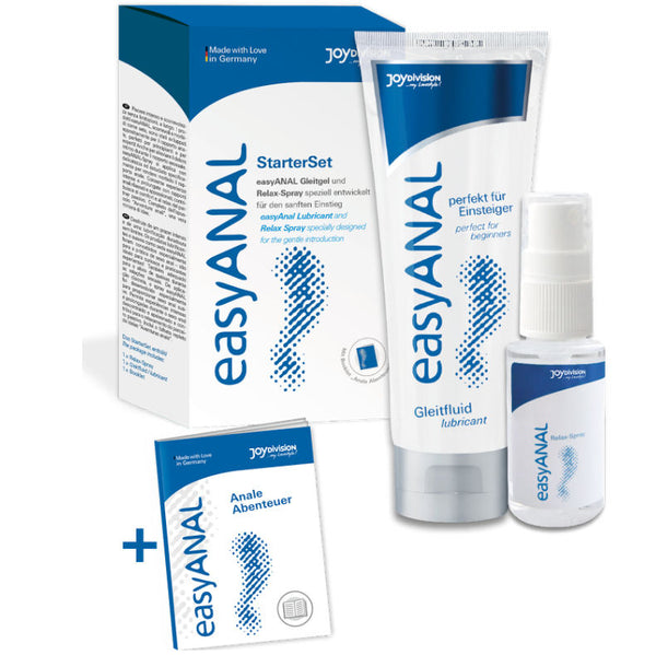JOYDIVISION - easyANAL Starter Sett Glidemiddel + Relax Spray