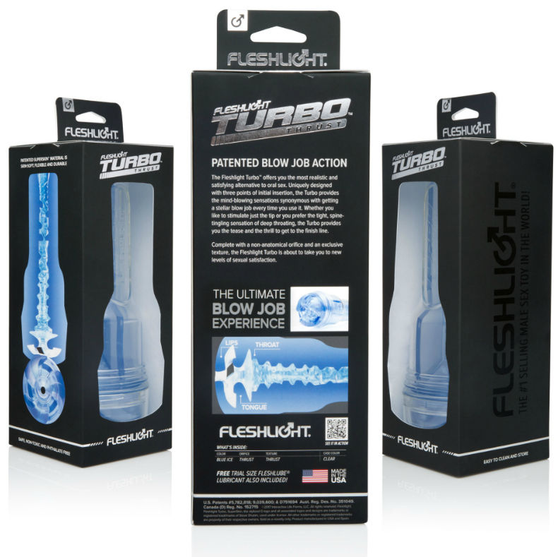 Fleshlight Turbo Thrust Blue Ice Masturbator